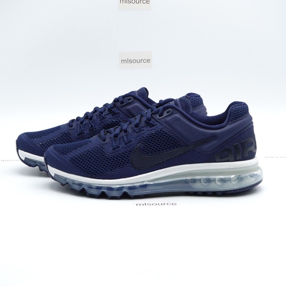 NEW Nike Air Max 2013 Sneakers FZ4140-419 Collegiate Navy - Picture 1 of 6